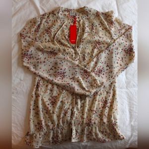 NWT Esprit polkadot blouse